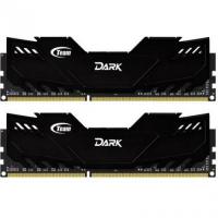 Модуль пам'яті для комп'ютера DDR4 16GB (2x8GB) 3000 MHz Dark Black Team (TDKED416G3000HC16ADC01)