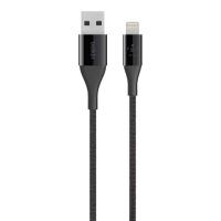 Дата кабель USB 2.0 AM to Lightning 1.2m MIXIT DuraTek black Belkin (F8J207bt04-BLK)