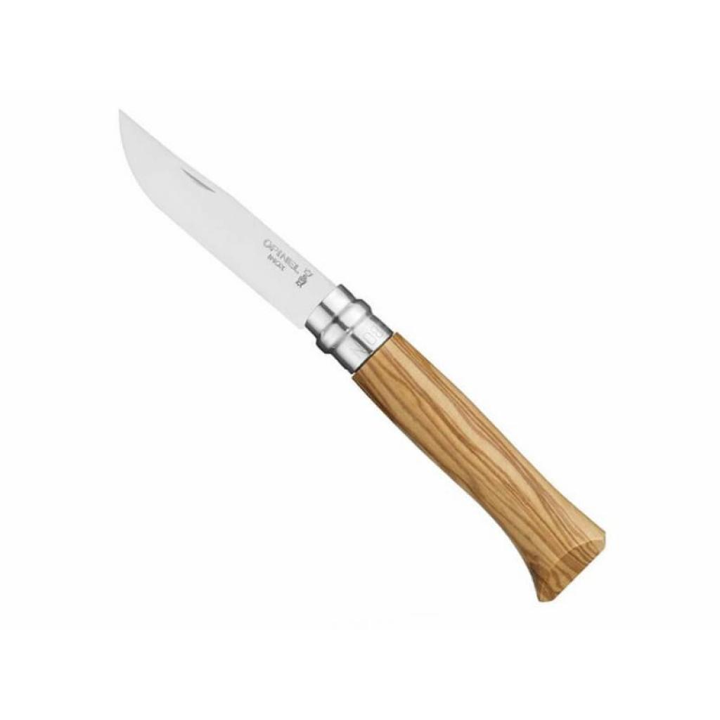 Ніж Opinel №8 Inox VRI, рукоять - олива, в коробке (002020) Ніж Opinel №8 Inox VRI, рукоять - олива, в коробке (002020)