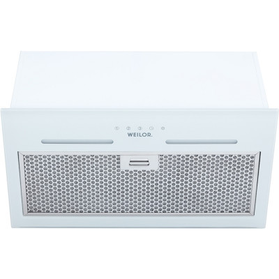 Витяжка кухонна WEILOR PBS 52650 GLASS WH 1250 LED Strip