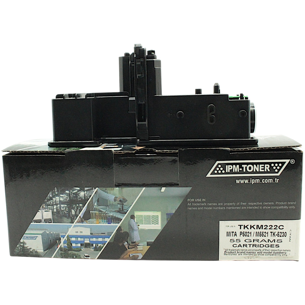 Тонер-картридж IPM Kyocera TK-5230, Cyan, 70г/туба/chip (TKKM222C)
