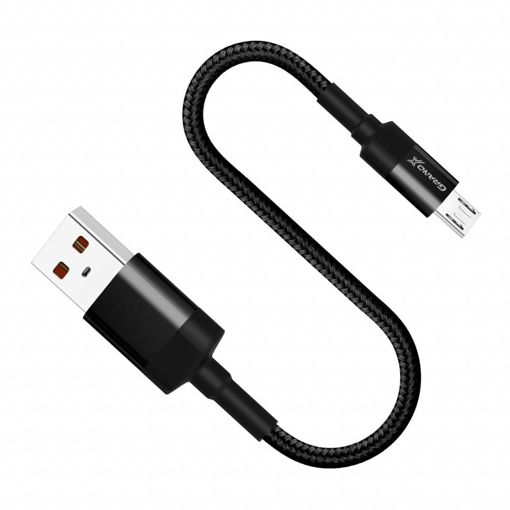 Дата кабель USB 2.0 AM to Micro 5P 0.2m Grand-X (FM-20M) Дата кабель USB 2.0 AM to Micro 5P 0.2m Grand-X (FM-20M)