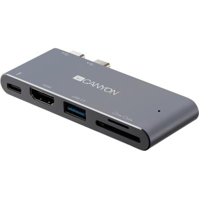 Port replicator Canyon Docking Station with 5 port, Thunderbolt 3, Input 100-240V, (CNS-TDS05DG)