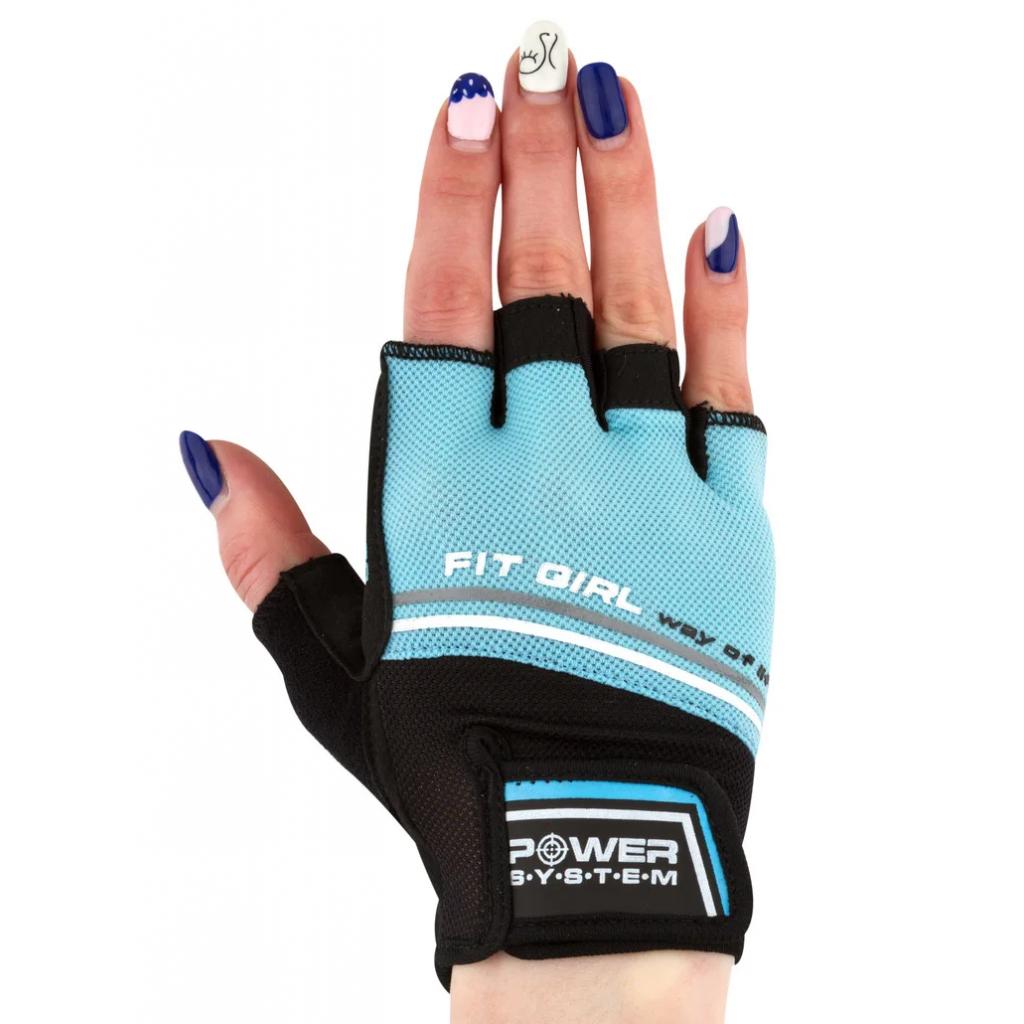 Рукавички для фітнесу Power System Fit Girl Evo PS-2920 S Blue (PS_2920_S_Blue)