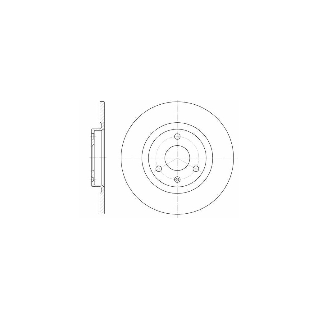 Гальмівний диск LPR C1221P