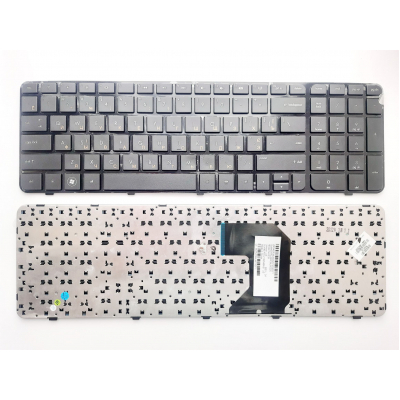 Laptop keyboard HP Pavilion G7-2000 black with black UA (A46201)
