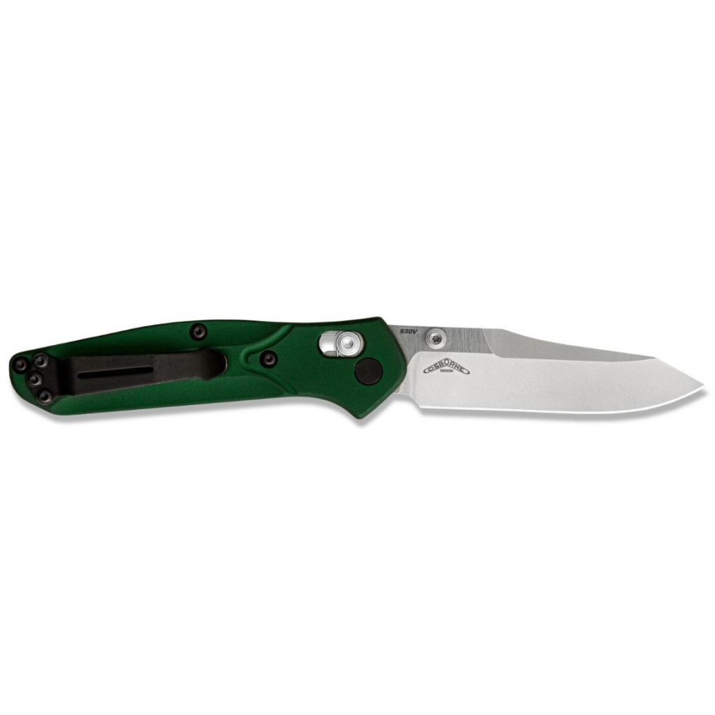 Ніж Benchmade Mini Osborne Reverse Tanto AXS Green (945)