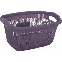 Кошик для білизни Violet House 1003 Віолетта Plum 28 л (1003 Виолетта PL б/кр. 28 л)