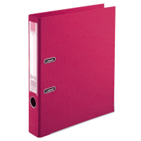 Folder - recorder Comix A4, 70 mm, PP, double-sided, pink (FOLD-COM-A306-P)