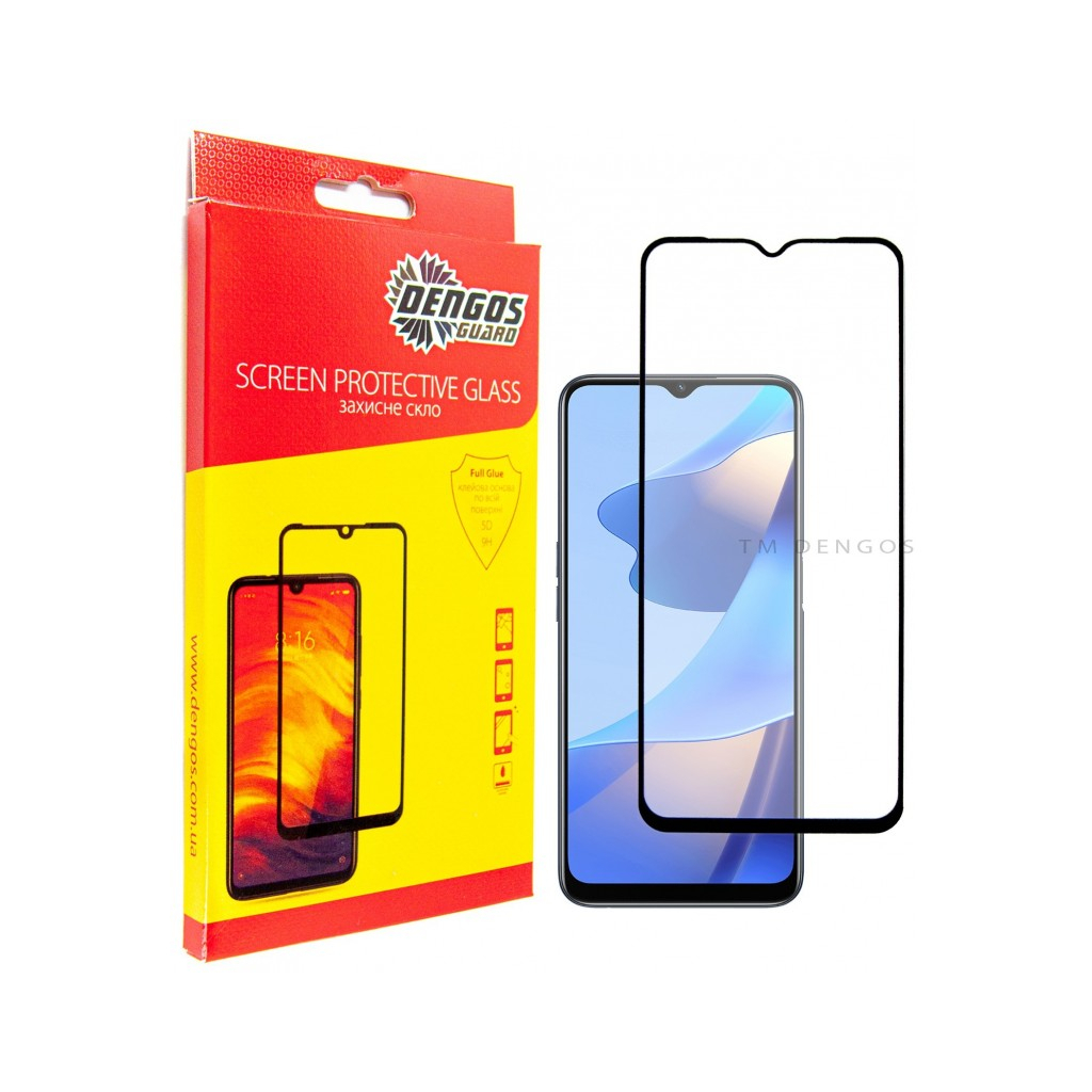 Скло захисне Dengos Full Glue Oppo A54s (TGFG-224) Скло захисне Dengos Full Glue Oppo A54s (TGFG-224)
