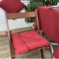 Chair cushion Provence Bordeaux 40x40 (4823093430044)
