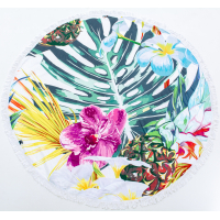 MirSon beach towel No. 5062 Summer Time Tropic 150x150 cm (2200003180886)