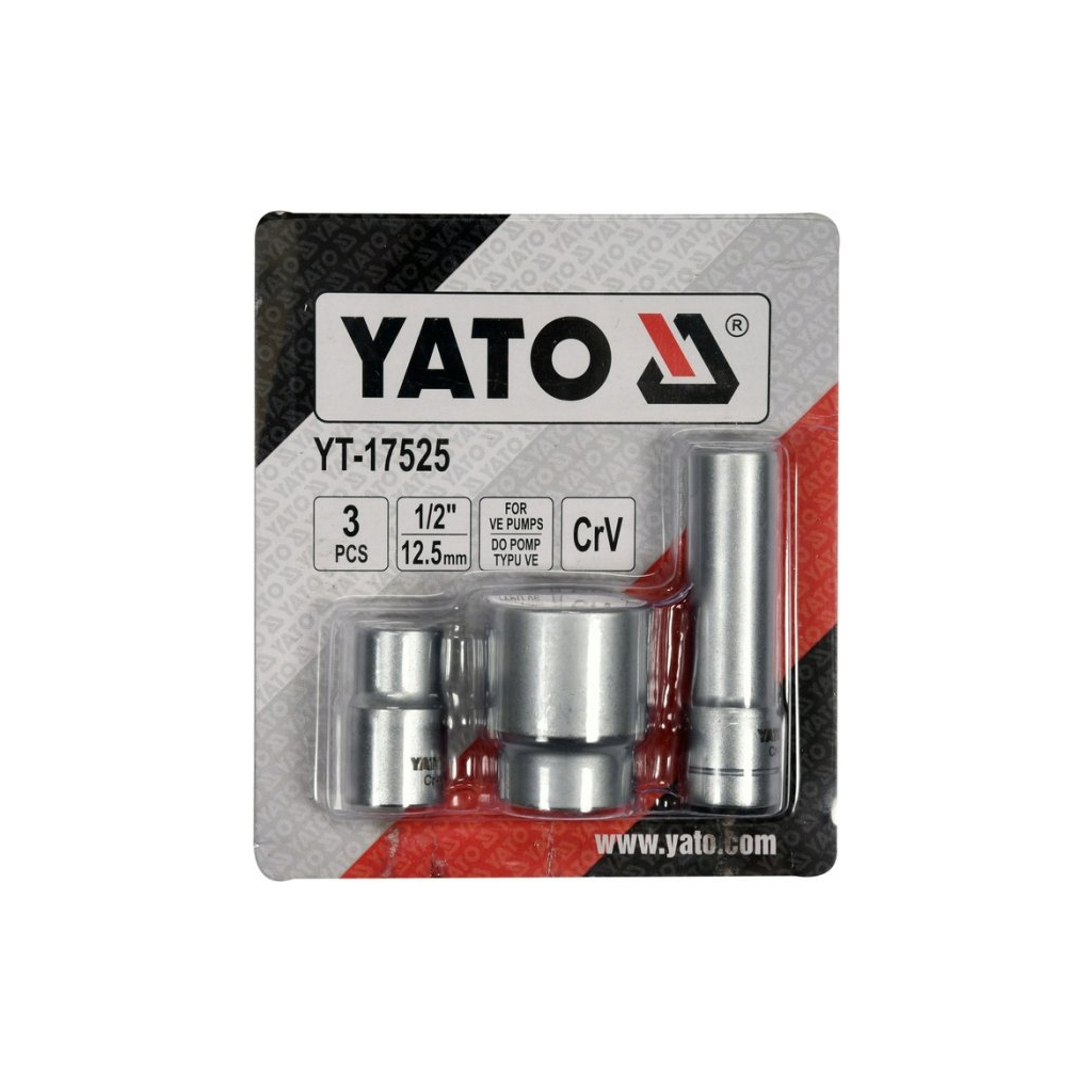 Набір головок Yato YT-17525
