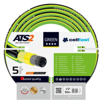 Hose for watering Cellfast GREEN ATS, 1/2", 50m, 5 layers, up to 30 Bar, -20...+60°C (15-101)