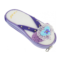 Cool For School pencil case 1 compartment Purple (J-2211-purple)