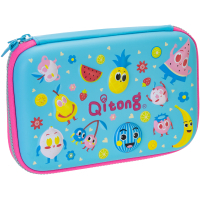 Пенал Cool For School 1 відділення з органайзером блакитний (QT-5675-Blue)