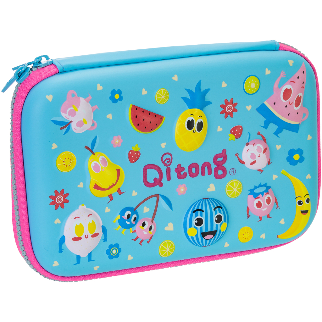 Пенал Cool For School 1 відділення з органайзером блакитний (QT-5675-Blue) Пенал Cool For School 1 відділення з органайзером блакитний (QT-5675-Blue)