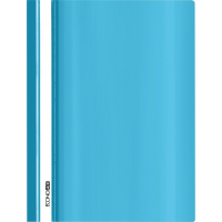 Folder Economix A4 without perforation, texture "gloss", turquoise (E31511-21)
