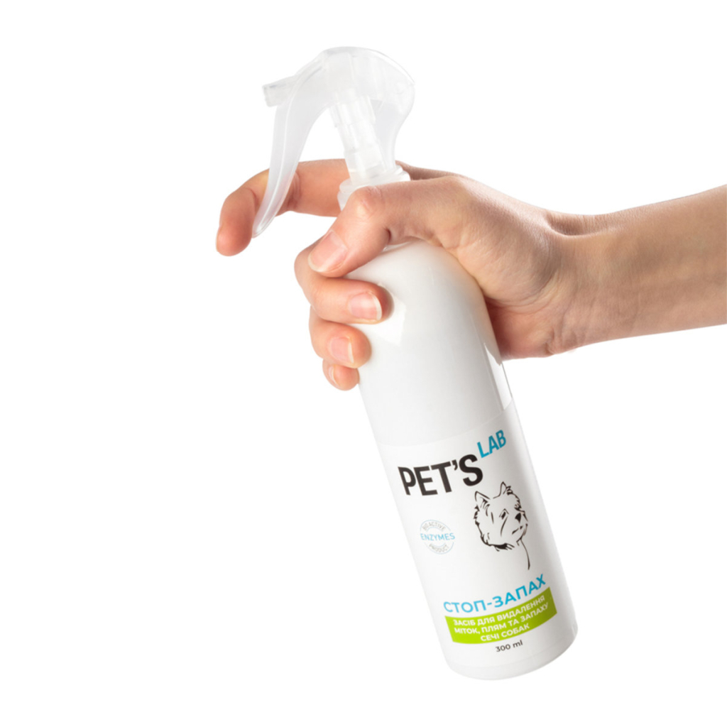 Спрей для тварин Pet's Lab Стоп-запах від життєдіяльності собак 300 мл (9753)