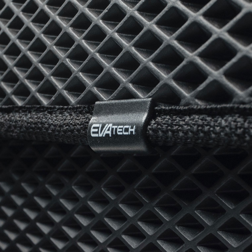 Сумка-органайзер EVAtech XL-PRO 32x100x30 см. Ромб чорний з чорним кантом (BS13643OX3RBB)