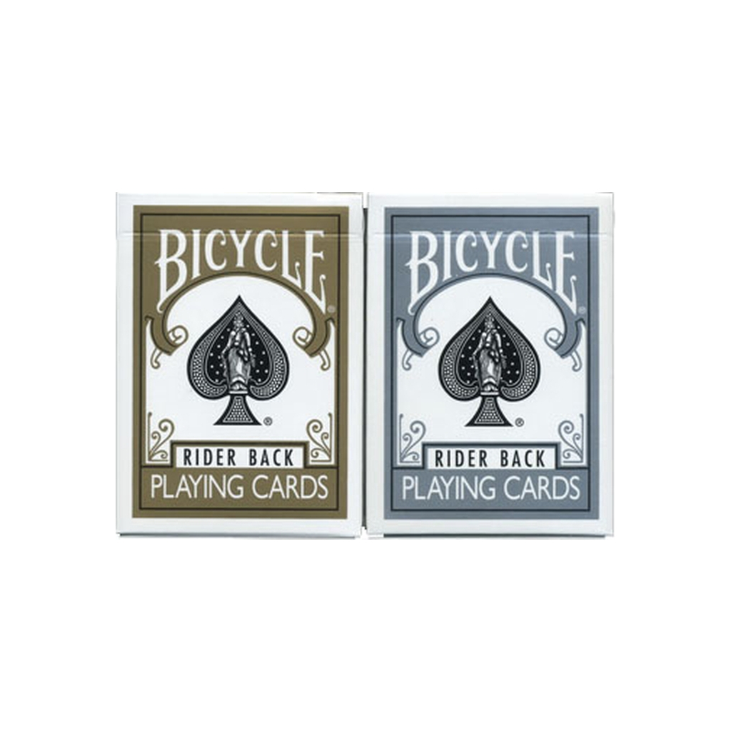 Гральні карти Bicycle Prestige (gold + silver) (2 колоды) (PC_BPLS2)