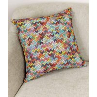 Pillowcase Provence decorative 45x45 cm MixPrint 504 zigzag (4823093447660)