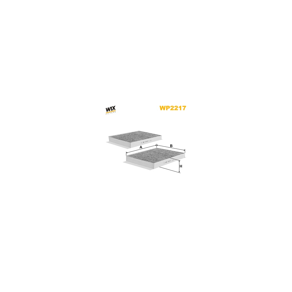 Фільтр салону Wixfiltron WP2217 Фільтр салону Wixfiltron WP2217