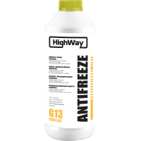 Antifreeze HighWay G13 concentrate yellow 1.5 l (10025)