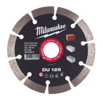 Cutting circle Milwaukee diamond DU 125, 125mm (4932399522)