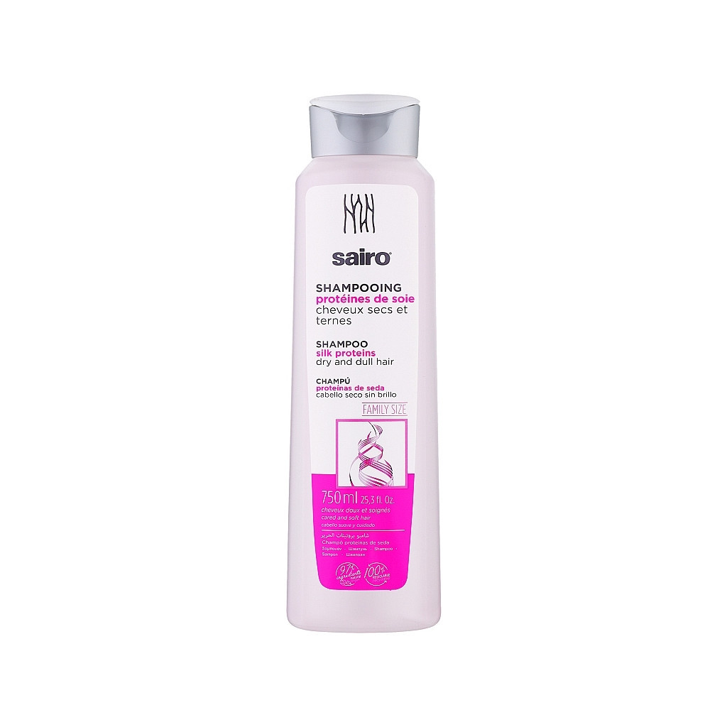 Шампунь Sairo Expertise Silk Proteins Shampoo Протеїни шовку 750 мл (8414227086983)