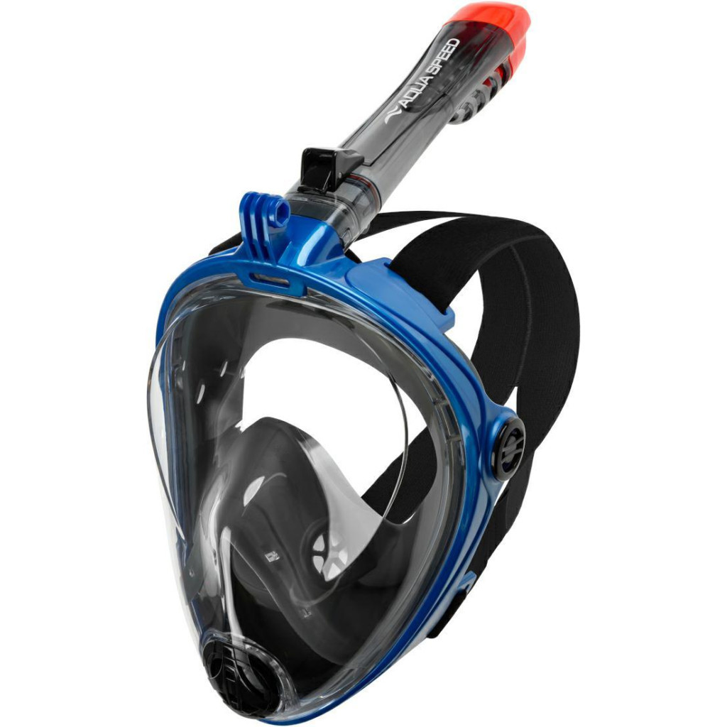 Маска для плавання Aqua Speed Spectra 2.0 9909 чорний, синій 247-10 S/M (5908217699091)