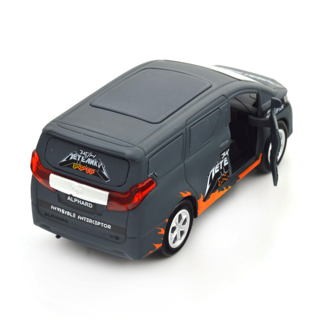 Машина TechnoDrive серії Шеврони Героїв - Toyota Alphard - INVISIBLE INTERCEPTOR (KM6011)