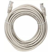 Patch cord 15m, UTP, cat.5e, CU, 24AWG, gray Kingda (KD-PAUT31500GY)