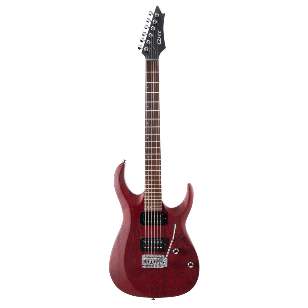 Електрогітара Cort X100 Open Pore Black Cherry (X100 OPBC)