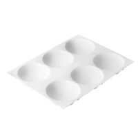 Mold for baking Silikomart Cupole 120 h 20 mm 120 ml (CUPOLE 120)