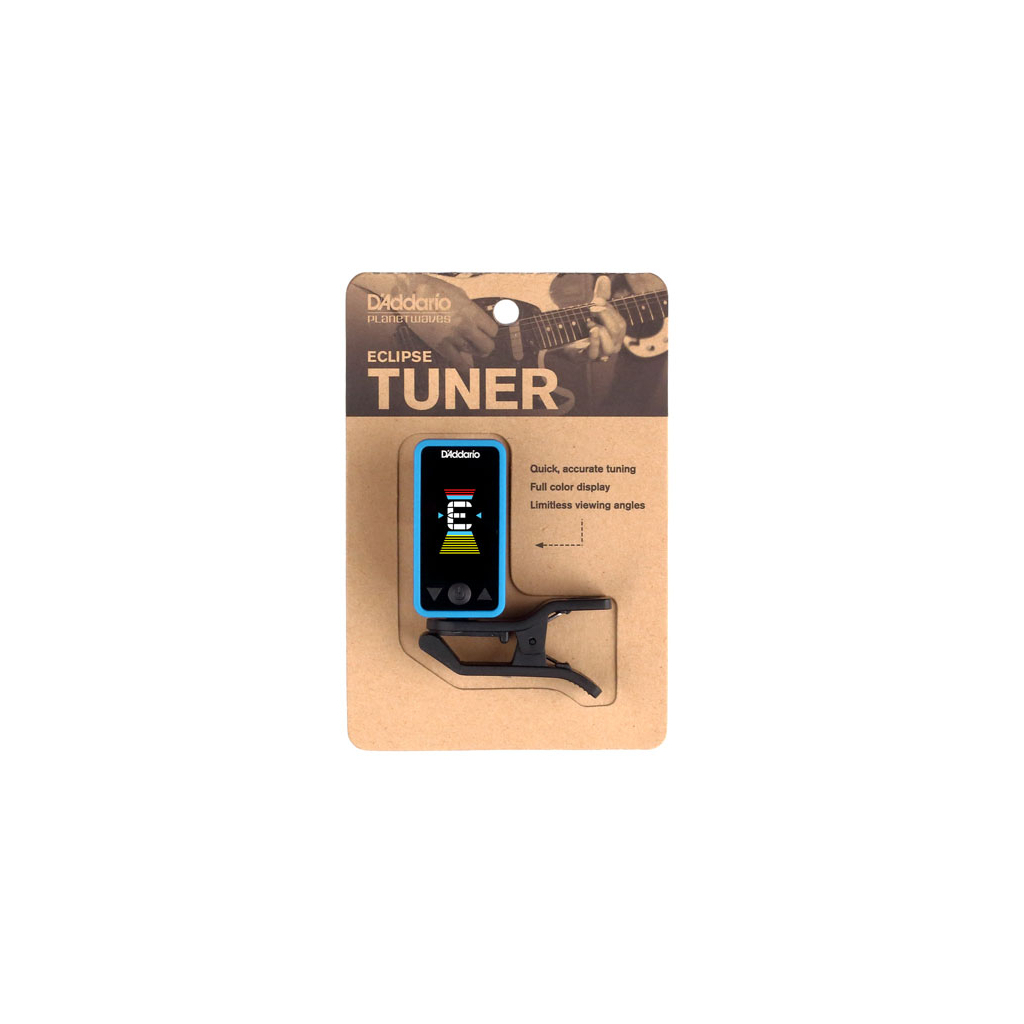 Тюнер для музичних інструментів D'Addario Eclipse Tuner Blue (PW-CT-17BU)