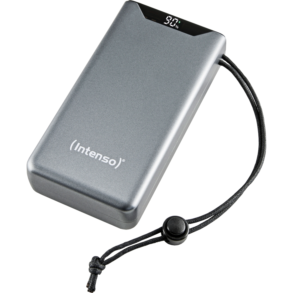 Повербанк Intenso F20000 20000mAh PD/18W, QC3.0, grey (7332054) Повербанк Intenso F20000 20000mAh PD/18W, QC3.0, grey (7332054)