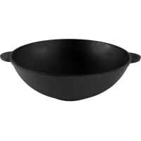 Сковорода Brizoll чавунна WOK 4,7 л 300х103 мм (W30)