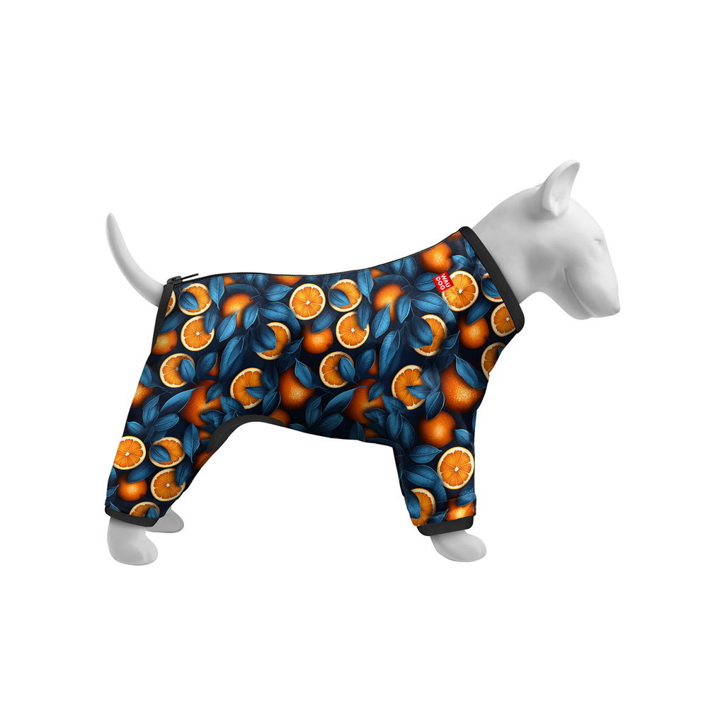 Вітровка для тварин WAUDOG Clothes Апельсини L 50 (395-4054)
