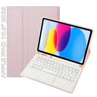 Чохол до планшета BeCover Keyboard+TouchPad Apple iPad 10.9" 2022 Pink (712379)