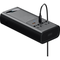 Автомобільний інвертор 12V/220V 500W Super Si Power Inverter CN/EU Black Baseus (CGNB000101)