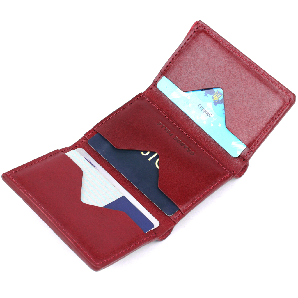 Портмоне Grande Pelle Бордове (11574)