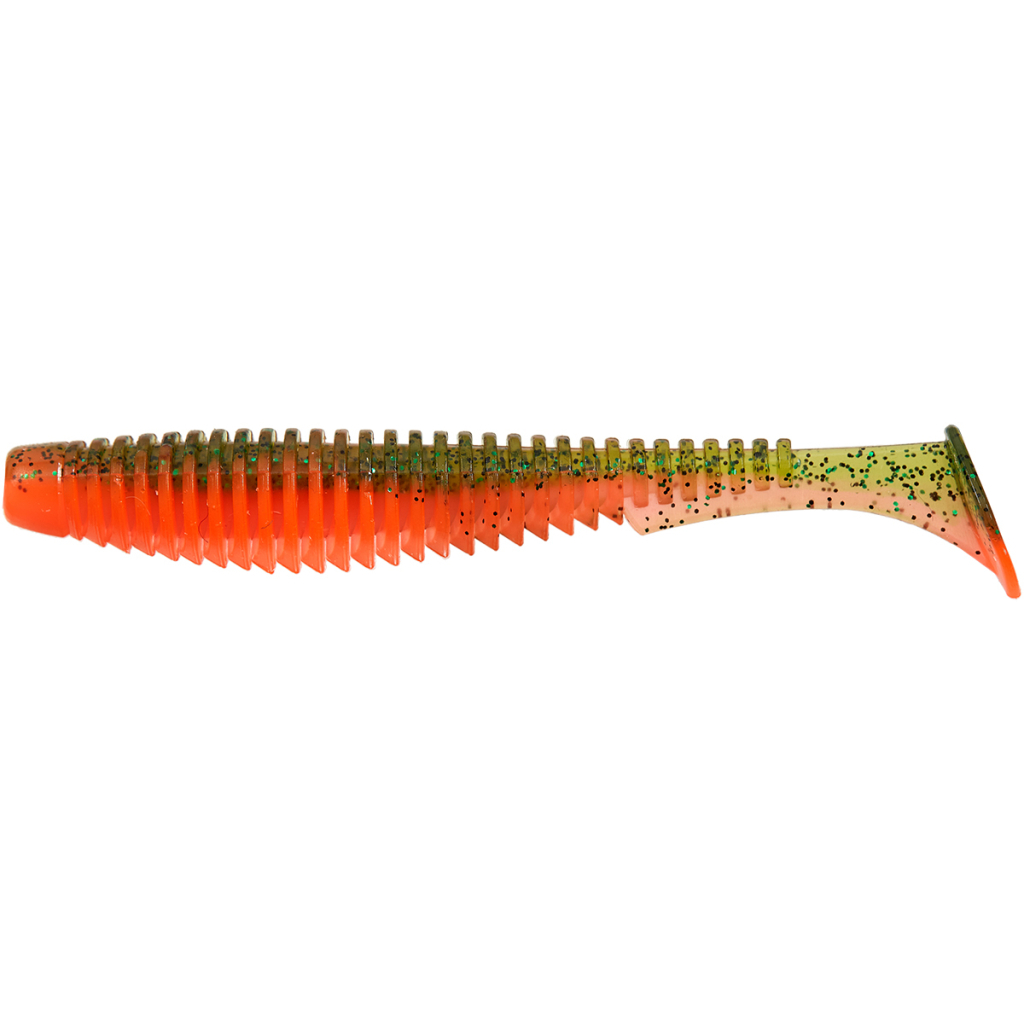 Силікон рибальський FishUP U-Shad 4" 205 - Watermelon/Flo Orange (8шт/уп) (1864.11.22) Силікон рибальський FishUP U-Shad 4" 205 - Watermelon/Flo Orange (8шт/уп) (1864.11.22)