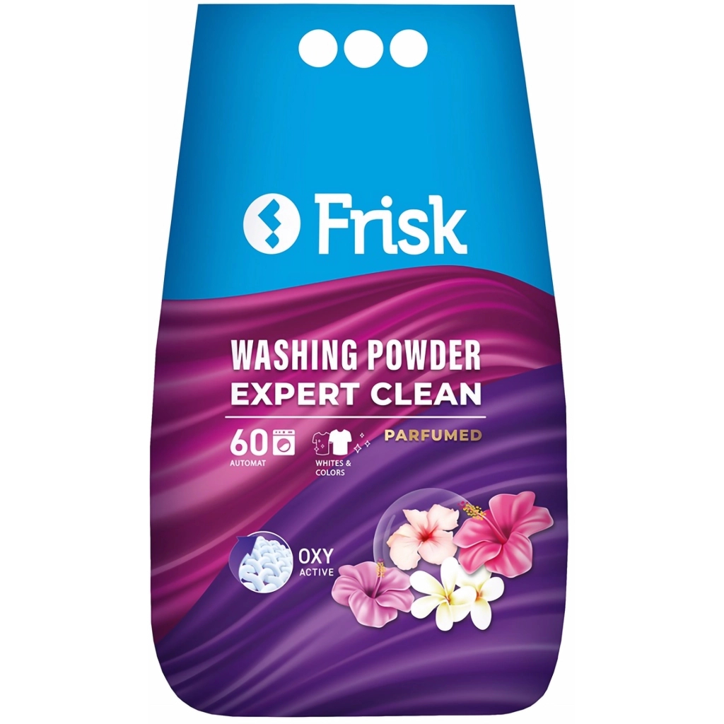 Пральний порошок Frisk Expert Clean Парфумований 5 кг (4820197123438)