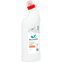 Toilet cleaner DeLaMark Jasmine and orange flower 1 l (4820152333759)