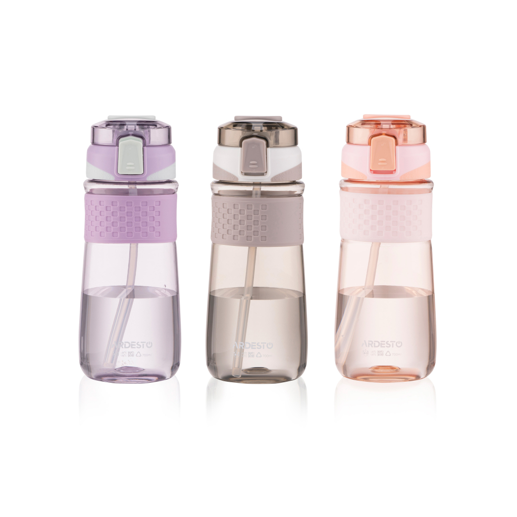 Пляшка для води Ardesto Energy 700мл рожевий (AR2270PP)