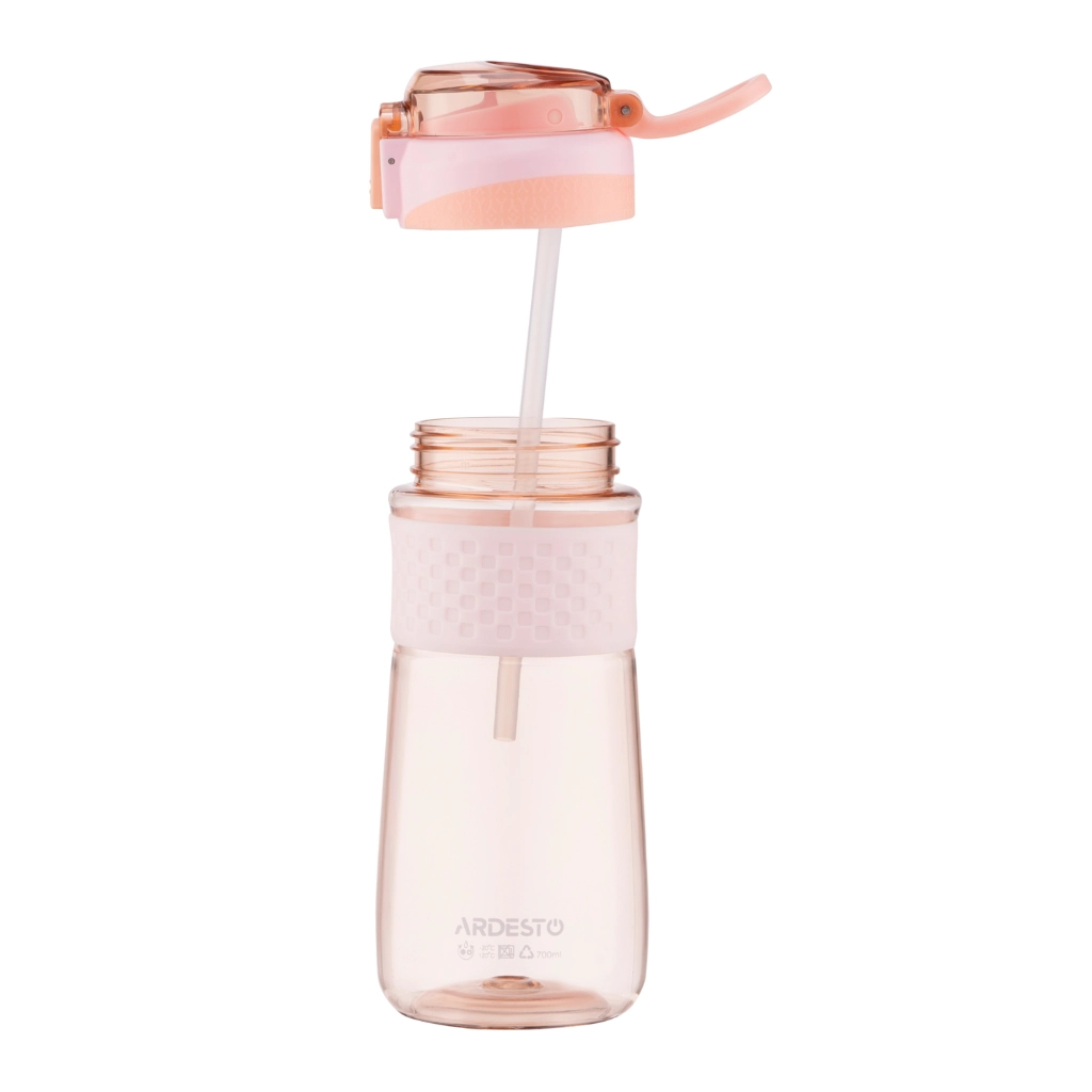 Пляшка для води Ardesto Energy 700мл рожевий (AR2270PP)