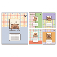 Notebook Yes Capy vibes A5 18 sheets line (767954)