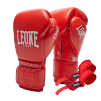 Боксерські рукавички Leone GN111 The Greatest Red 10 унцій (GN111_Red_10oz)