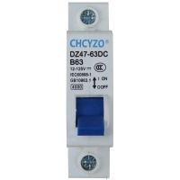 Automatic switch CHCYZO DZ47-63DC-B40